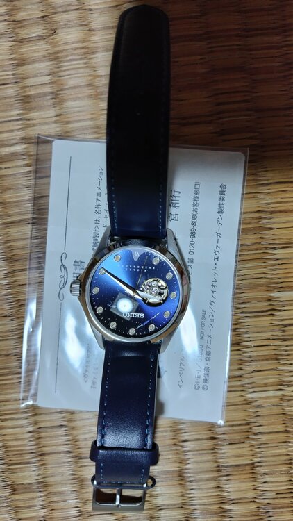 seiko ヴァイオレット・エヴァーガーデン story:6 モデル（高級時計）の商品画像 - 査定依頼日：2026年2月19日 - 最高査定価格：31,500円