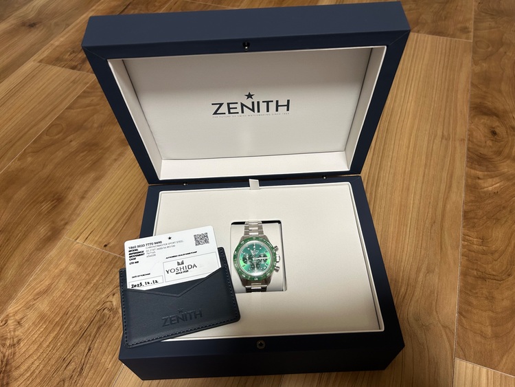 ゼニス その他 （高級時計）の商品画像 - 査定依頼日：2025年9月21日 - 最高査定価格：910,000円