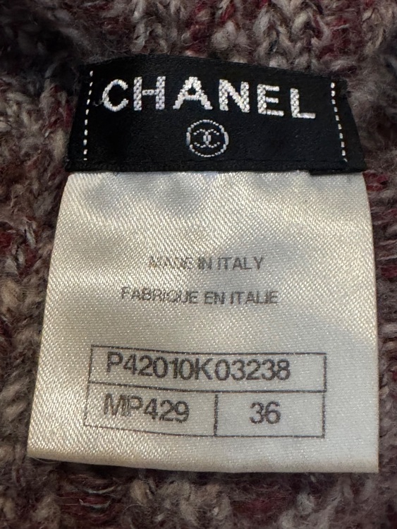 CHANELチュニックセーター（古着・ファッション）の商品画像 - 査定依頼日：2025年9月28日 - 最高査定価格：25,000円