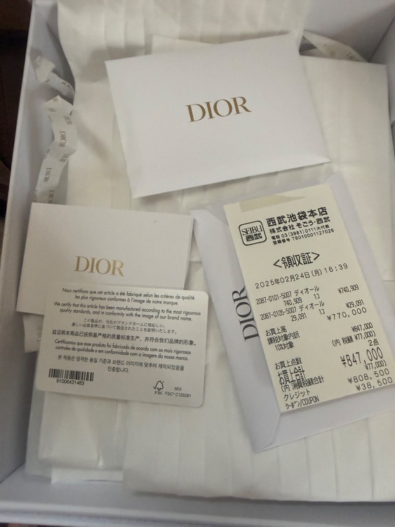 レディディオール（ブランドバッグ）の商品画像 - 査定依頼日：2026年2月24日 - 最高査定価格：330,000円