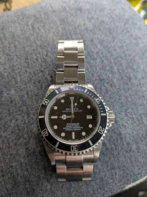 ロレックス シードゥエラー 16600（高級時計）の商品画像 - 査定依頼日：2026年4月19日 - 最高査定価格：1,450,000円