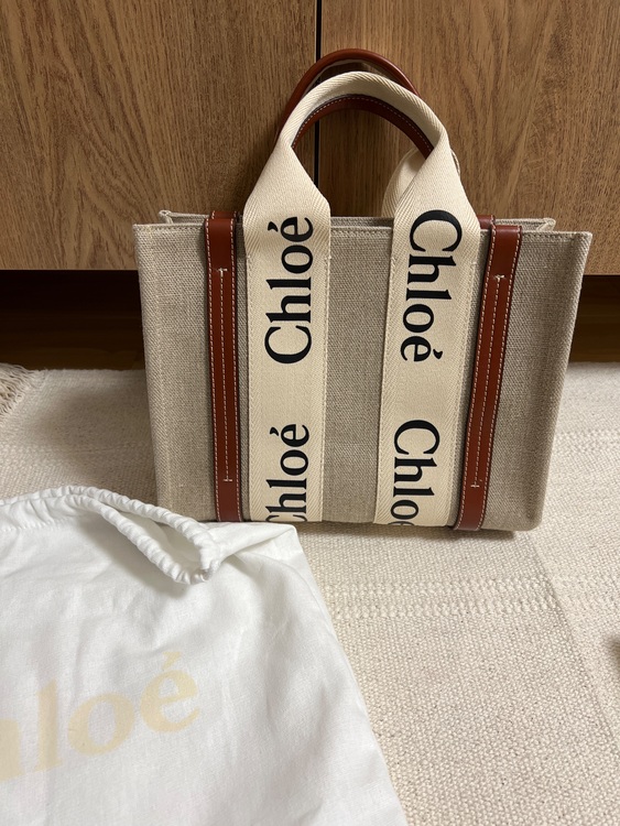 リネン製WOODYスモールトートバッグ（ブランドバッグ）の商品画像 - 査定依頼日：2025年7月31日 - 最高査定価格：20,000円