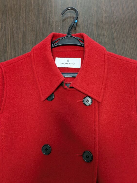 morabito 赤 コート（古着・ファッション）の商品画像 - 査定依頼日：2025年9月22日 - 最高査定価格：20,000円