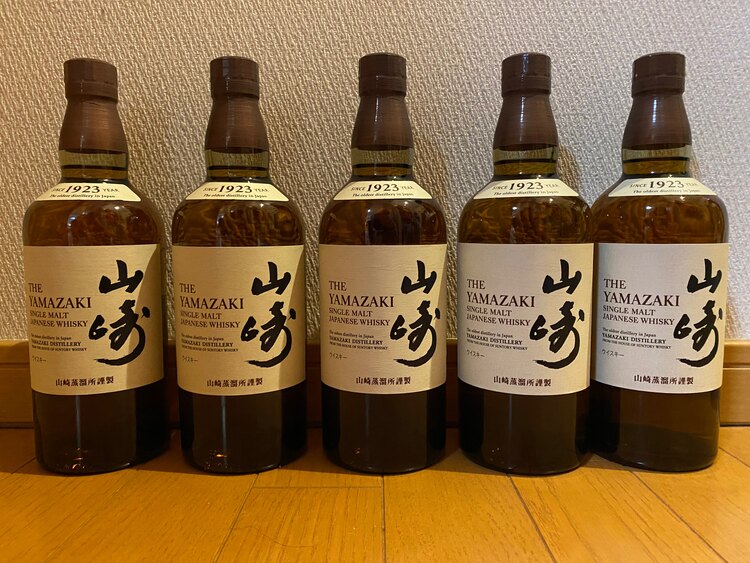 ウイスキー サントリー山崎 （お酒）の商品画像 - 査定依頼日：2025年4月13日 - 最高査定価格：134,000円