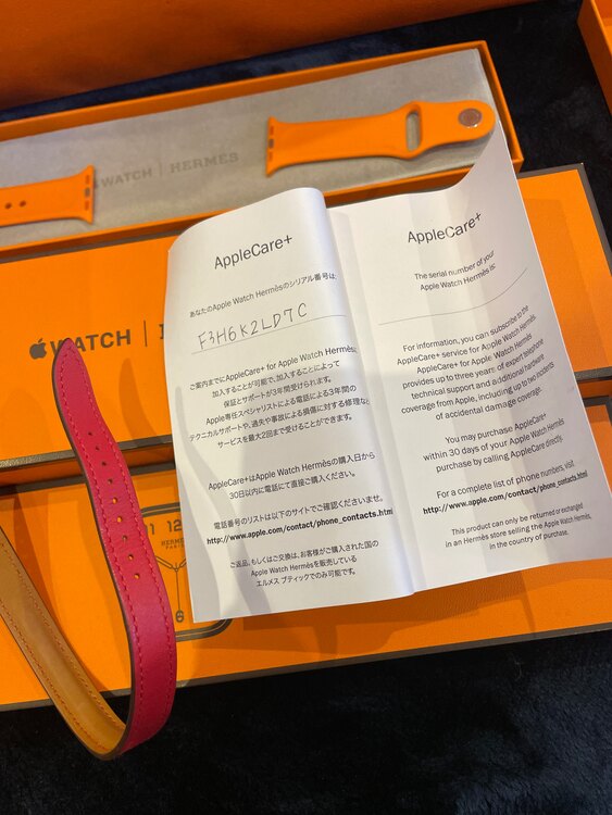 エルメスアップルウォッチ　（高級時計）の商品画像 - 査定依頼日：2025年4月24日 - 最高査定価格：28,000円