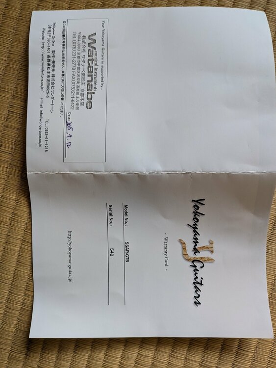 yokoyama guitar ssar gtb（ピアノ・楽器・PA機材）の商品画像 - 査定依頼日：2026年4月1日 - 最高査定価格：350,000円