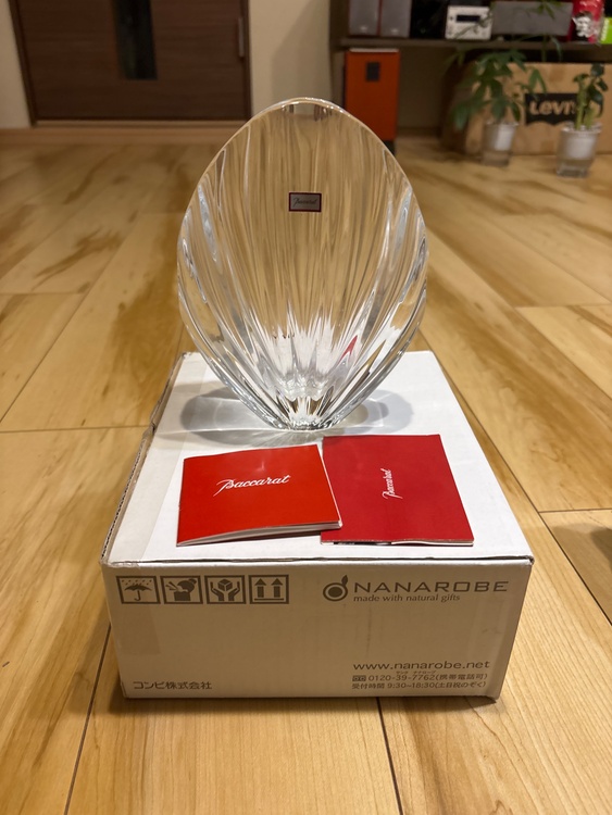 baccara 花瓶（美術品・骨董品）の商品画像 - 査定依頼日：2026年1月22日 - 最高査定価格：7,000円