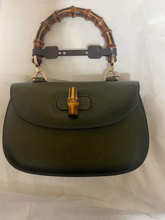 GUCCI バンブー1947 2025年購入 　グリーン（ブランドバッグ）の商品画像 - 査定依頼日：2025年8月26日 - 最高査定価格：130,000円