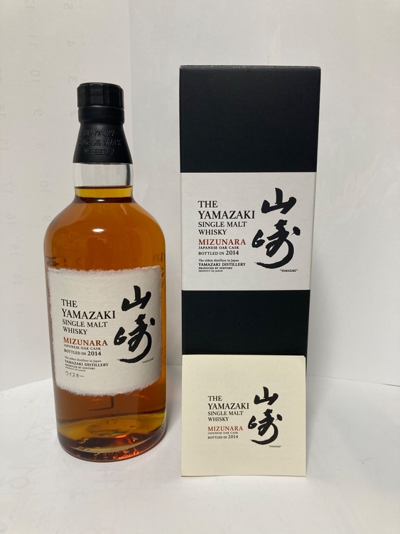 サントリー山崎ミズナラ2014（お酒）の商品画像 - 査定依頼日：2026年4月3日 - 最高査定価格：759,000円