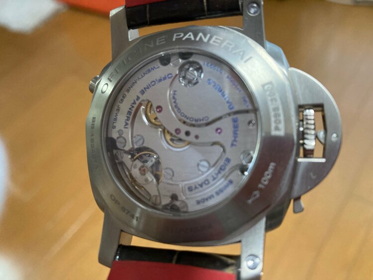 ルミノールクロノ　モノプルサンテＧＭＴ　８Ｄａｙｓ（高級時計）の商品画像 - 査定依頼日：2026年5月12日 - 最高査定価格：930,000円