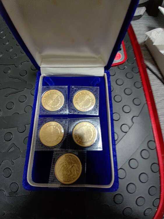 天皇陛下在位60年記念10万円金貨（金・貴金属）の商品画像 - 査定依頼日：2025年4月17日 - 最高査定価格：1,640,000円