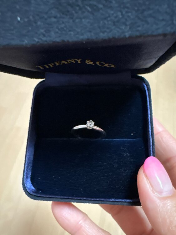 ティファニーダイヤリング（金・貴金属）の商品画像 - 査定依頼日：2025年4月4日 - 最高査定価格：100,000円