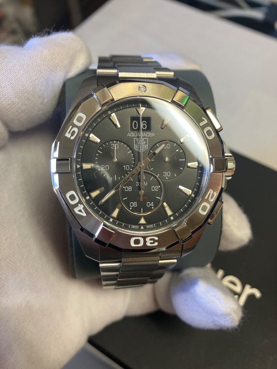 タグホイヤー アクアレーサー CAY111（高級時計）の商品画像 - 査定依頼日：2026年1月6日 - 最高査定価格：140,000円