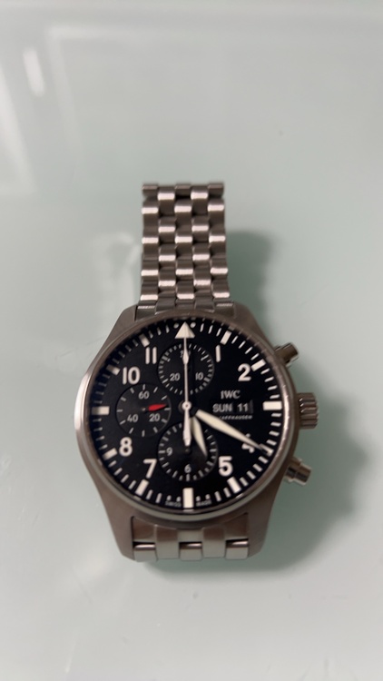 IWC パイロットウォッチ IW37771（高級時計）の商品画像 - 査定依頼日：2026年1月20日 - 最高査定価格：540,000円