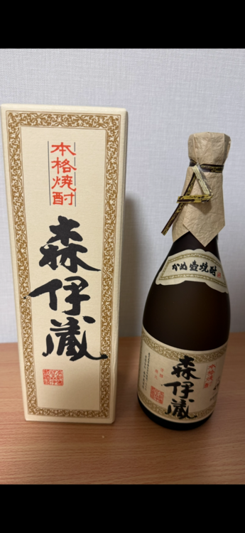 焼酎 森伊蔵（お酒）の商品画像 - 査定依頼日：2026年8月6日 - 最高査定価格：21,000円