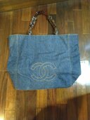 シャネル　デニムショルダーバック（ブランドバッグ）の商品画像 - 査定依頼日：2025年12月9日 - 最高査定価格：200,000円