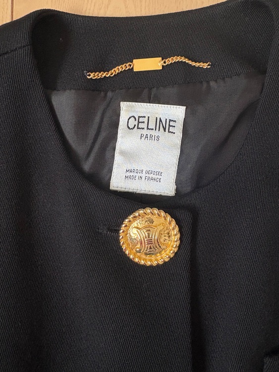 セリーヌジャケットD-TK9264（古着・ファッション）の商品画像 - 査定依頼日：2025年12月2日 - 最高査定価格：30,000円