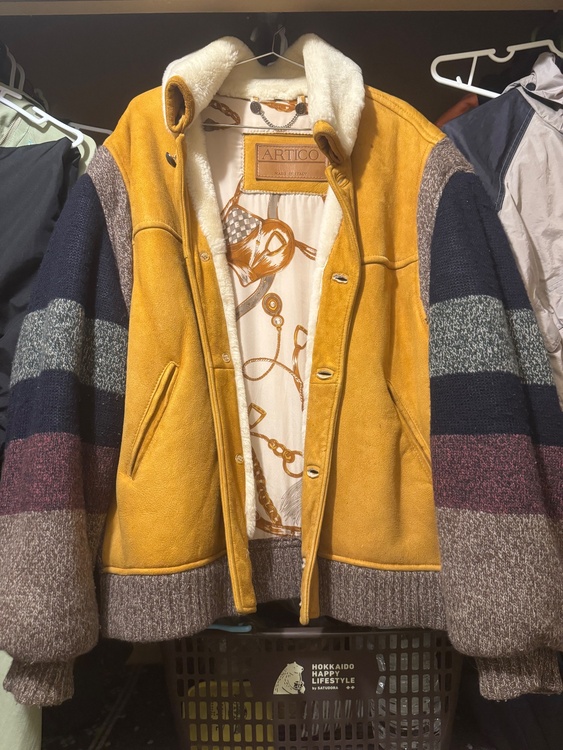 Artico ムートン　アウター　メンズ（古着・ファッション）の商品画像 - 査定依頼日：2026年7月30日 - 最高査定価格：100,000円