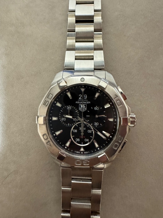 タグホイヤー アクアレーサー CAY1110BA092（高級時計）の商品画像 - 査定依頼日：2026年1月11日 - 最高査定価格：155,000円