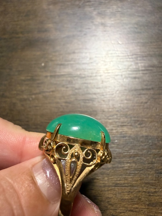 翡翠指輪（金・貴金属）の商品画像 - 査定依頼日：2025年12月11日 - 最高査定価格：200,000円