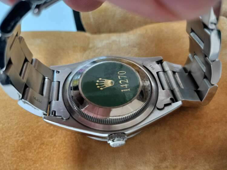 ロレックス エクスプローラー 1427（高級時計）の商品画像 - 査定依頼日：2025年2月10日 - 最高査定価格：830,000円