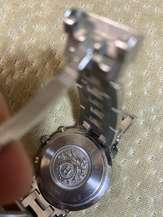 エルメスクリッパー　レディース（高級時計）の商品画像 - 査定依頼日：2025年5月13日 - 最高査定価格：60,000円