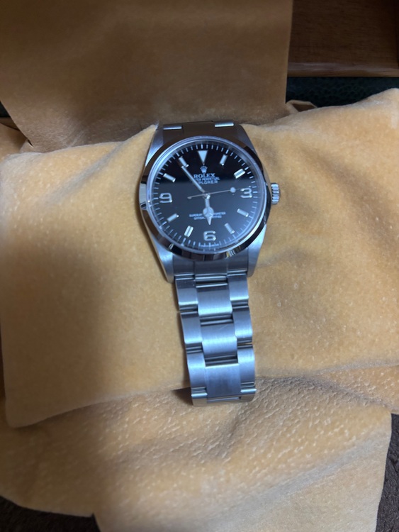 ロレックス エクスプローラー （高級時計）の商品画像 - 査定依頼日：2025年11月29日 - 最高査定価格：1,080,000円