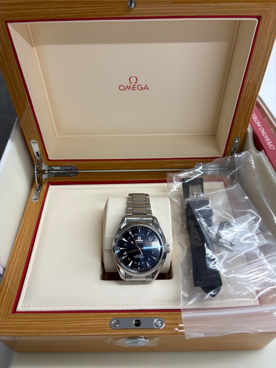 seamaster GMT co-axial（高級時計）の商品画像 - 査定依頼日：2026年4月22日 - 最高査定価格：600,000円