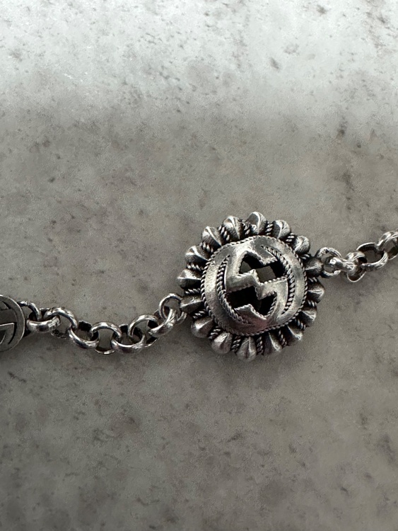 グッチ GUCCI インターロッキングG チェーン ブレスレット SV925 シルバー 731193（古着・ファッション）の商品画像 - 査定依頼日：2026年8月29日 - 最高査定価格：14,000円