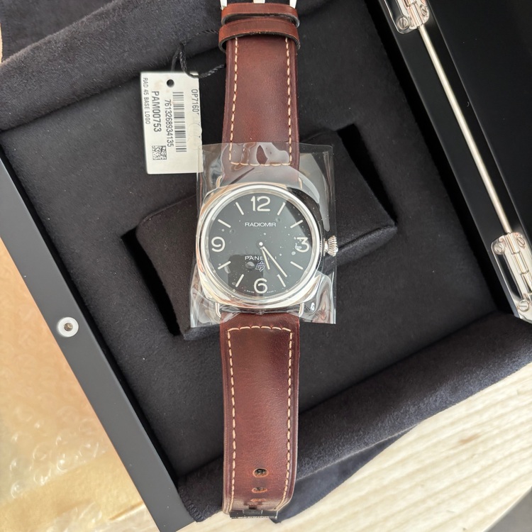 パネライ ラジオミール pam0075（高級時計）の商品画像 - 査定依頼日：2025年11月27日 - 最高査定価格：500,000円