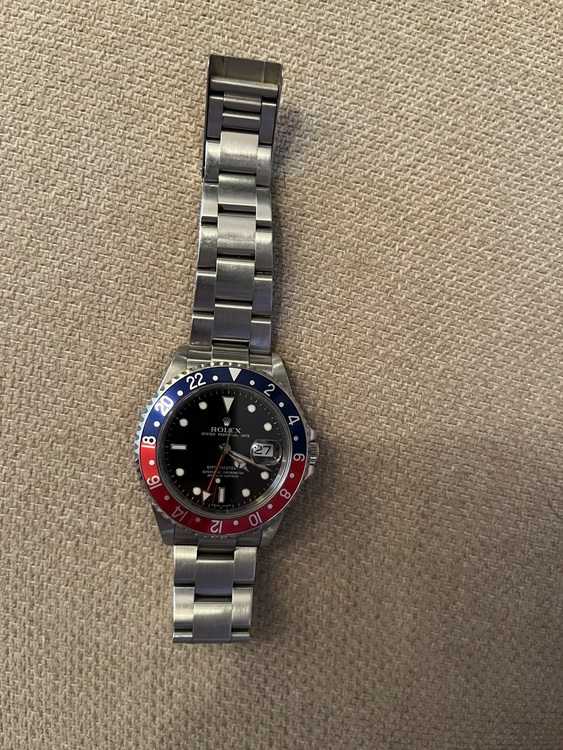 ロレックス GMTマスター 16710t（高級時計）の商品画像 - 査定依頼日：2025年10月30日 - 最高査定価格：2,100,000円