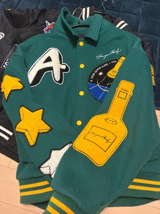 a few good kids スタジャン（古着・ファッション）の商品画像 - 査定依頼日：2026年3月19日 - 最高査定価格：2,000円