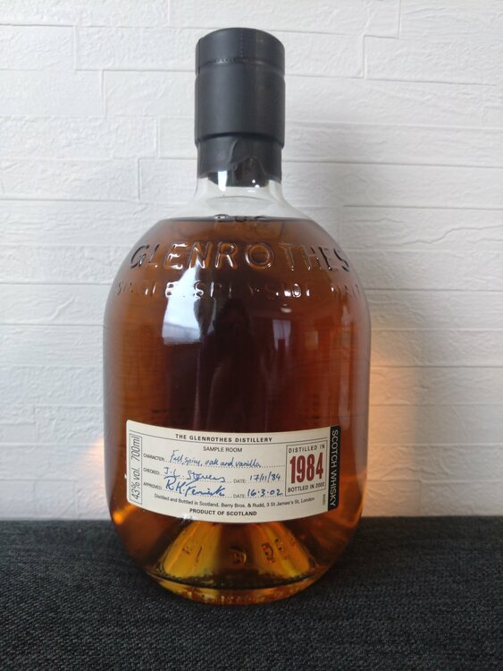 グレンロセス 1984（お酒）の商品画像 - 査定依頼日：2026年3月6日 - 最高査定価格：18,000円