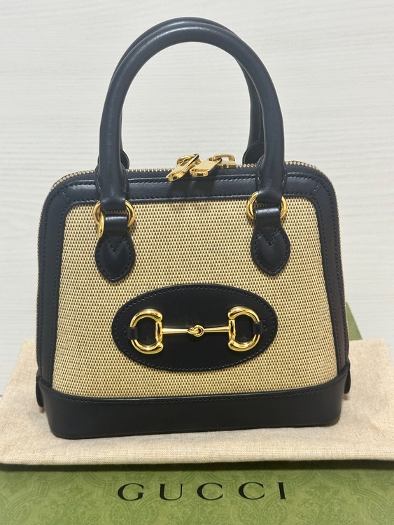 GUCCI ホースビット1955 ハンドバッグ ミニ　日本限定デザイン（ブランドバッグ）の商品画像 - 査定依頼日：2025年10月18日 - 最高査定価格：102,000円