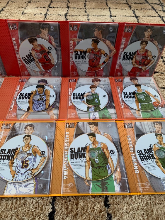 スラムダンクDVD BOX 初回生産限定（CD・DVD）の商品画像 - 査定依頼日：2025年10月29日 - 最高査定価格：10,000円