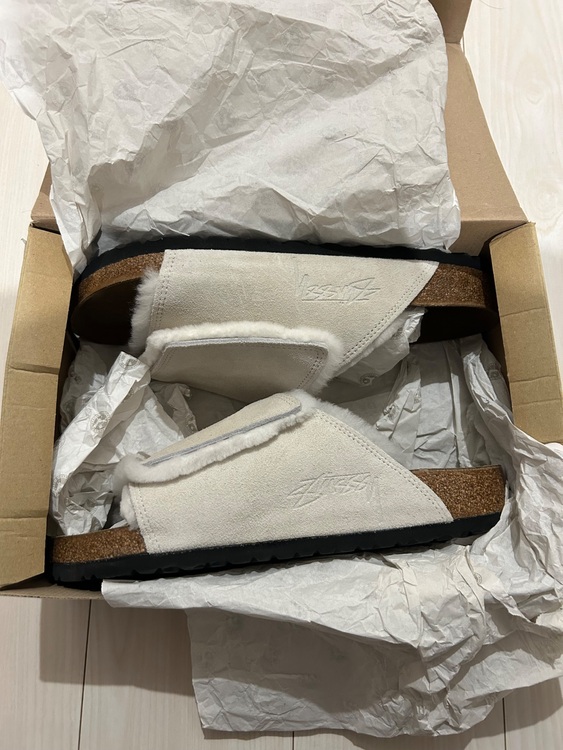 STUSSY & BIRKENSTOCK SOLANA Size45（古着・ファッション）の商品画像 - 査定依頼日：2025年8月7日 - 最高査定価格：10,000円