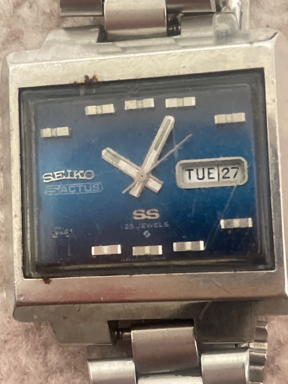 セイコー5アクタス（高級時計）の商品画像 - 査定依頼日：2025年11月8日 - 最高査定価格：2,000円