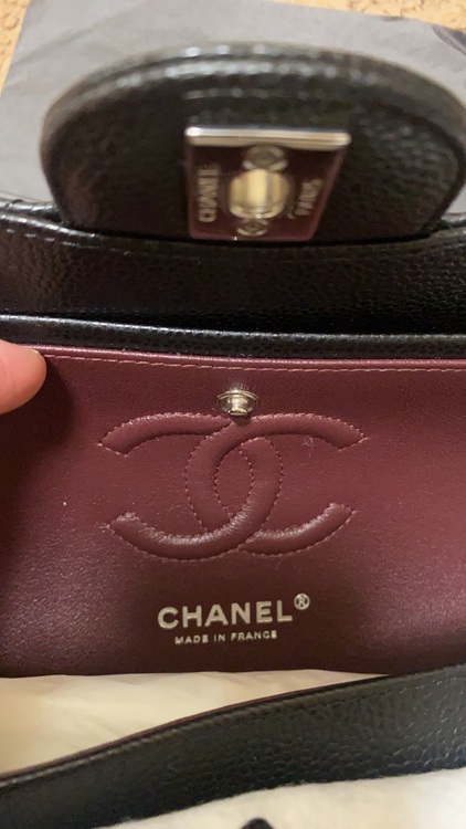 キャビアスキン23センチ黒（ブランドバッグ）の商品画像 - 査定依頼日：2025年11月4日 - 最高査定価格：870,000円