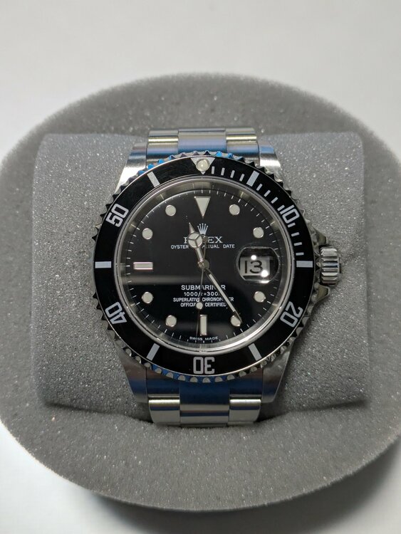 ロレックス サブマリーナー M16610（高級時計）の商品画像 - 査定依頼日：2025年12月17日 - 最高査定価格：1,450,000円