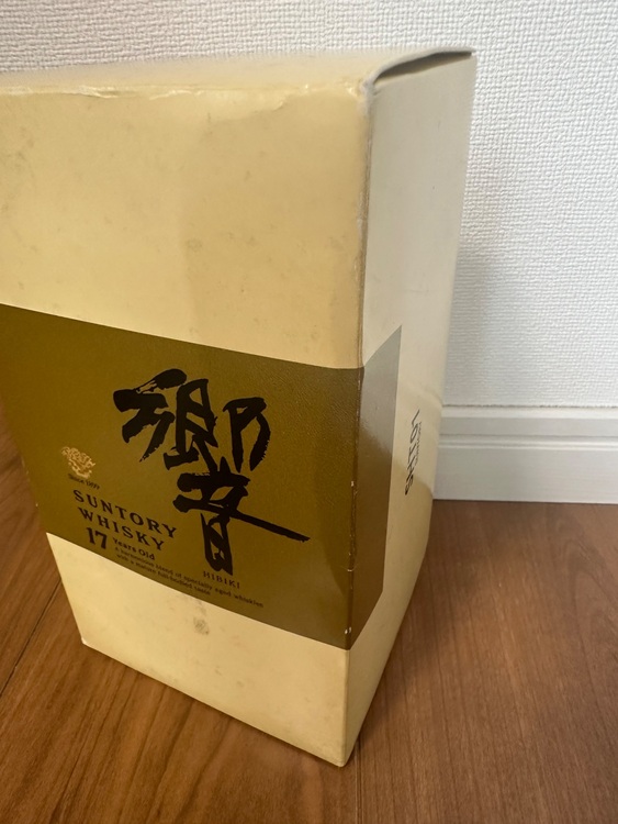 響17年ゴールドラベル（お酒）の商品画像 - 査定依頼日：2025年8月9日 - 最高査定価格：55,000円