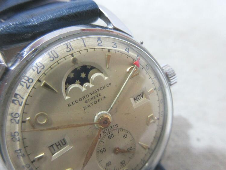 RECORD WATCH Co/GENEVE/DATOFIX（高級時計）の商品画像 - 査定依頼日：2026年7月29日 - 最高査定価格：40,000円