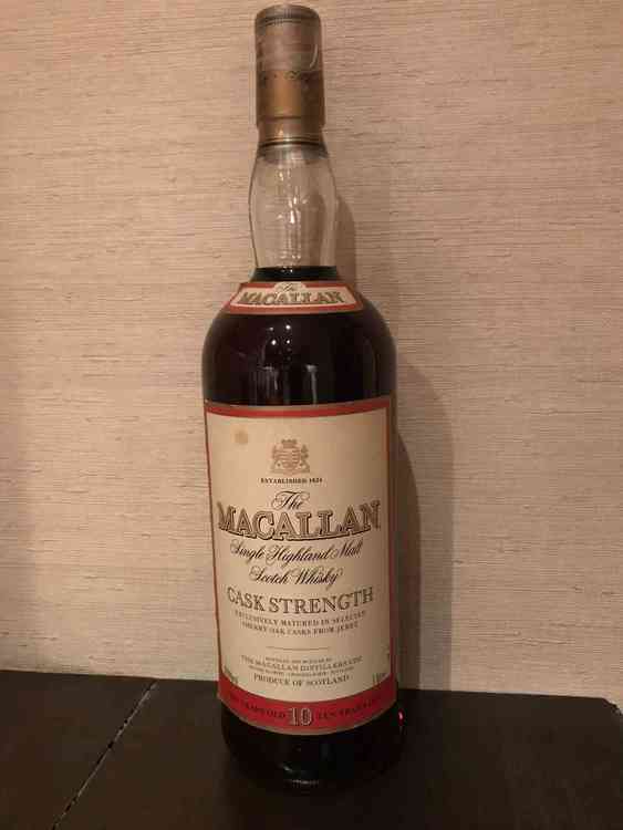 マッカラン カスクストレングス10年（お酒）の商品画像 - 査定依頼日：2019年7月8日 - 最高査定価格：82,000円