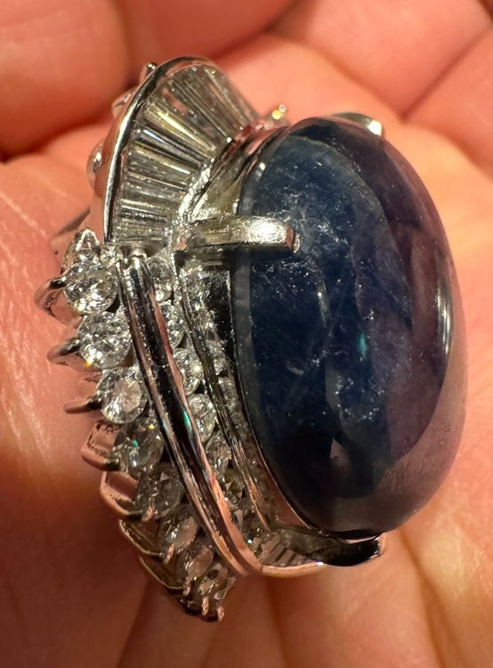 サファイアダイヤリング（宝石）の商品画像 - 査定依頼日：2026年1月6日 - 最高査定価格：100,000円