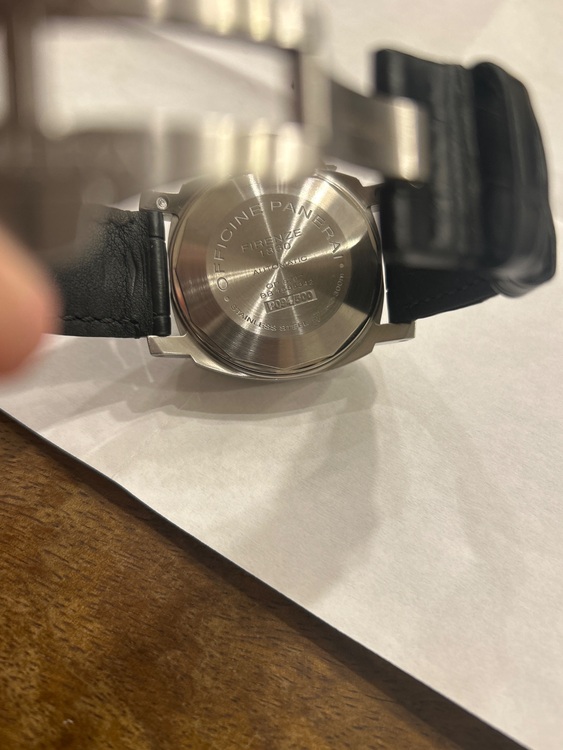 40mm ルミノールパワーリザーブ（高級時計）の商品画像 - 査定依頼日：2025年9月13日 - 最高査定価格：550,000円