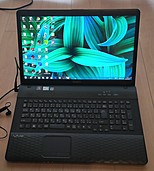 SONY　VAIO　ノートPC　17インチモニタ　VPCEJ2AJ