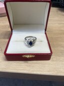 サファイヤ指輪（宝石）の商品画像 - 査定依頼日：2024年5月25日 - 最高査定価格：20,000円