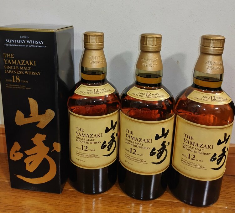 ウイスキー サントリー山崎（お酒）の商品画像 - 査定依頼日：2026年6月19日 - 最高査定価格：152,000円