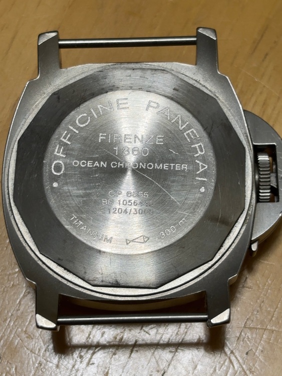 パネライ ルミノール GMT OP 655（高級時計）の商品画像 - 査定依頼日：2025年7月10日 - 最高査定価格：480,000円