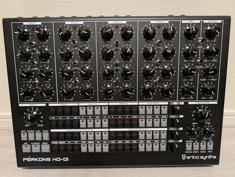 erica synth perkons HD-D1（ピアノ・楽器・PA機材）の商品画像 - 査定依頼日：2026年8月7日 - 最高査定価格：200,000円