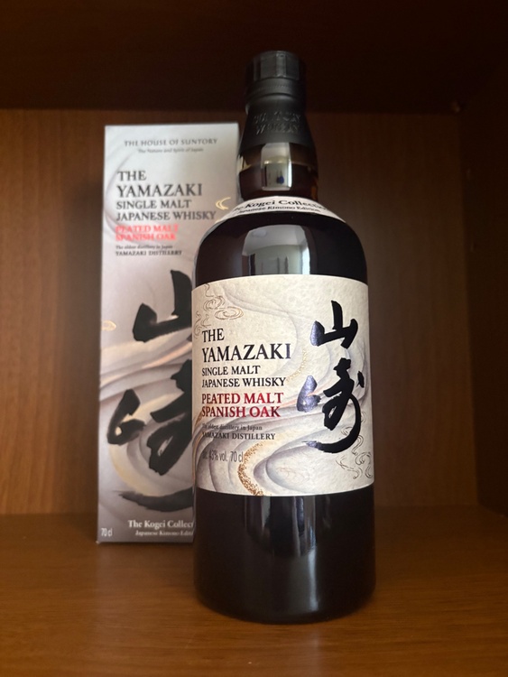 サントリー山崎工藝シリーズピーテッドモルトスパニッシュオーク（お酒）の商品画像 - 査定依頼日：2026年7月5日 - 最高査定価格：40,000円